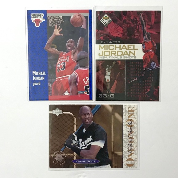 Other - Michael Jordan Panini NBA Basketball Card Lot (3)